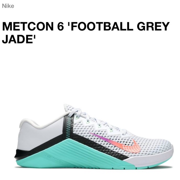 METCON 6 'FOOTBALL GREY JADE' - Picture 1 of 8